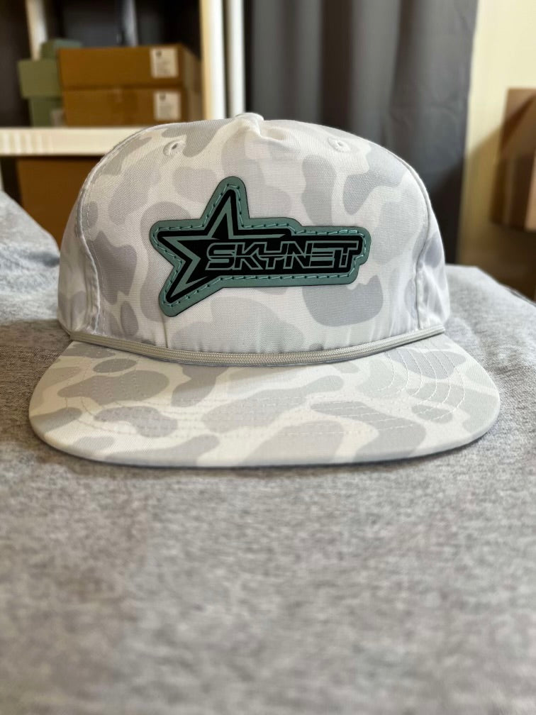 White Camo Rope Hat
