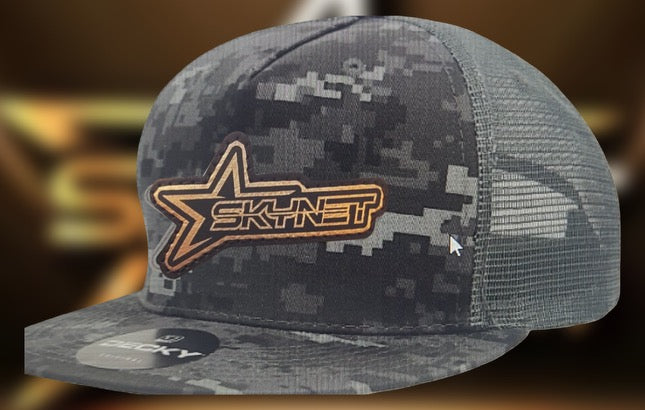 Grey digicamo Hat