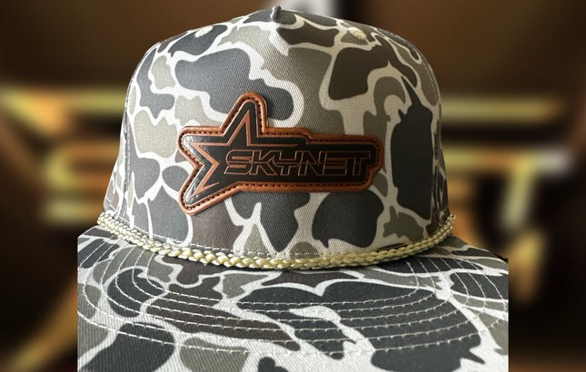 Khaki Duck Camo Rope Hat