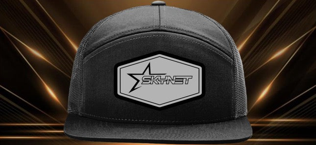 Metal Badge 6 panel Rope - Water resistant snapback