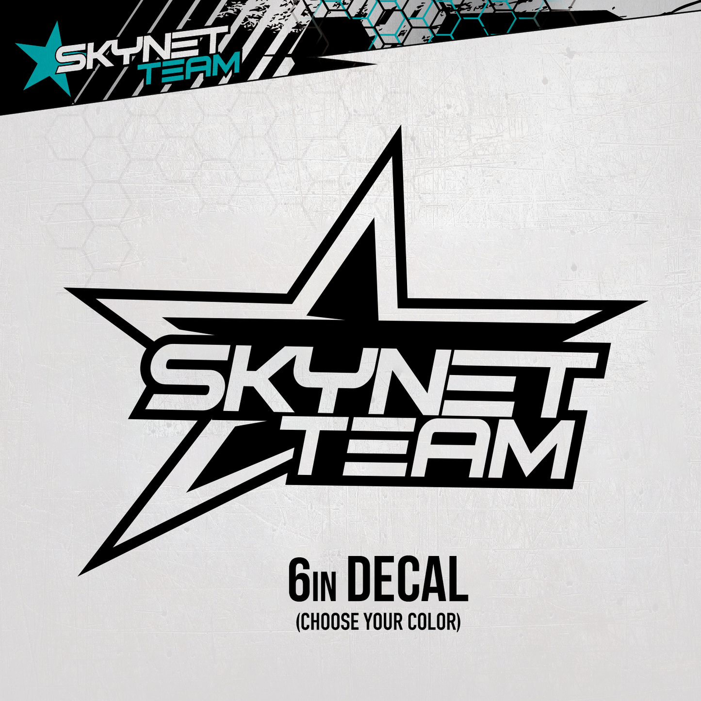 6 Inch New Edge Outline Chrome/Reflective