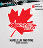 Maple Leaf Two Tone Decal