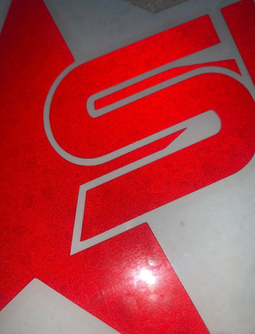 9 Inch Reflective Decal