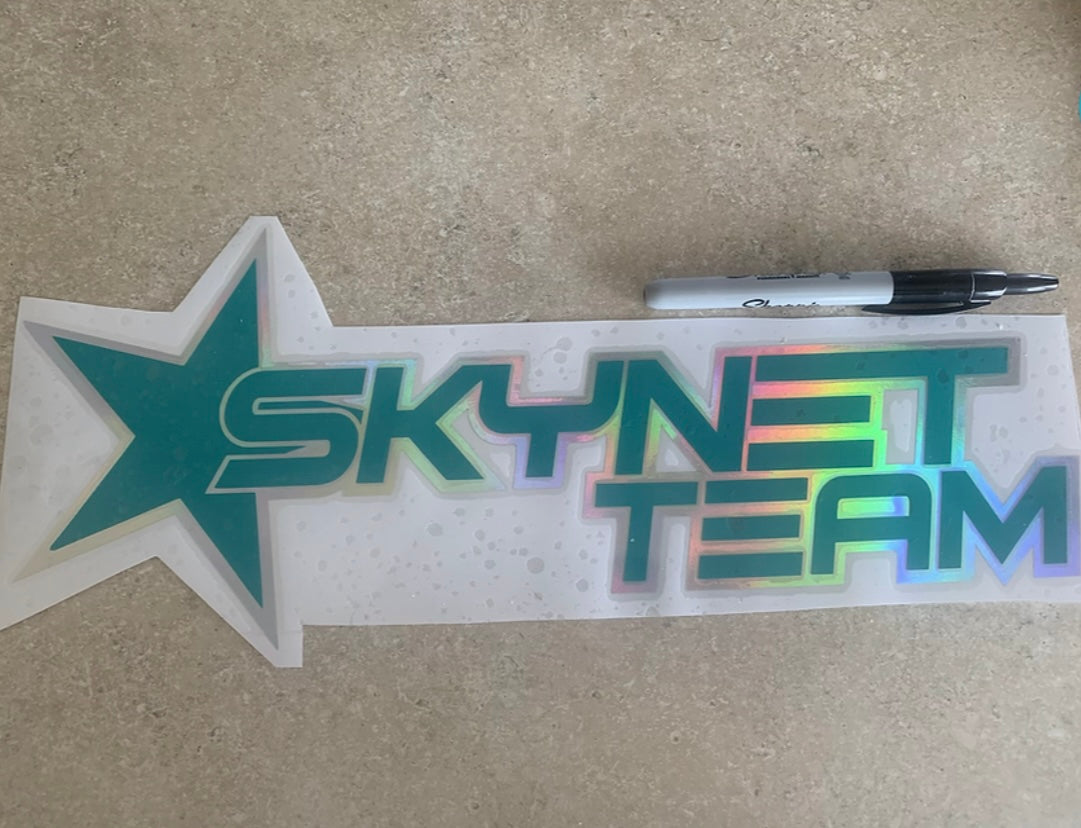 16 Inch Two Tone Decal