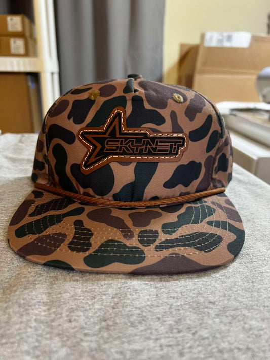 Chocolate Camo Rope Hat