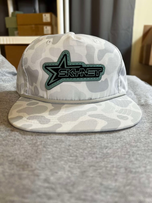 White Camo Rope Hat