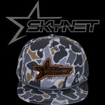 Gray Duck Camo Rope Hat