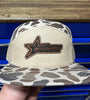 Leopard Flat Bill Stitched Logo