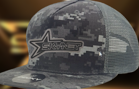 Grey digicamo Hat
