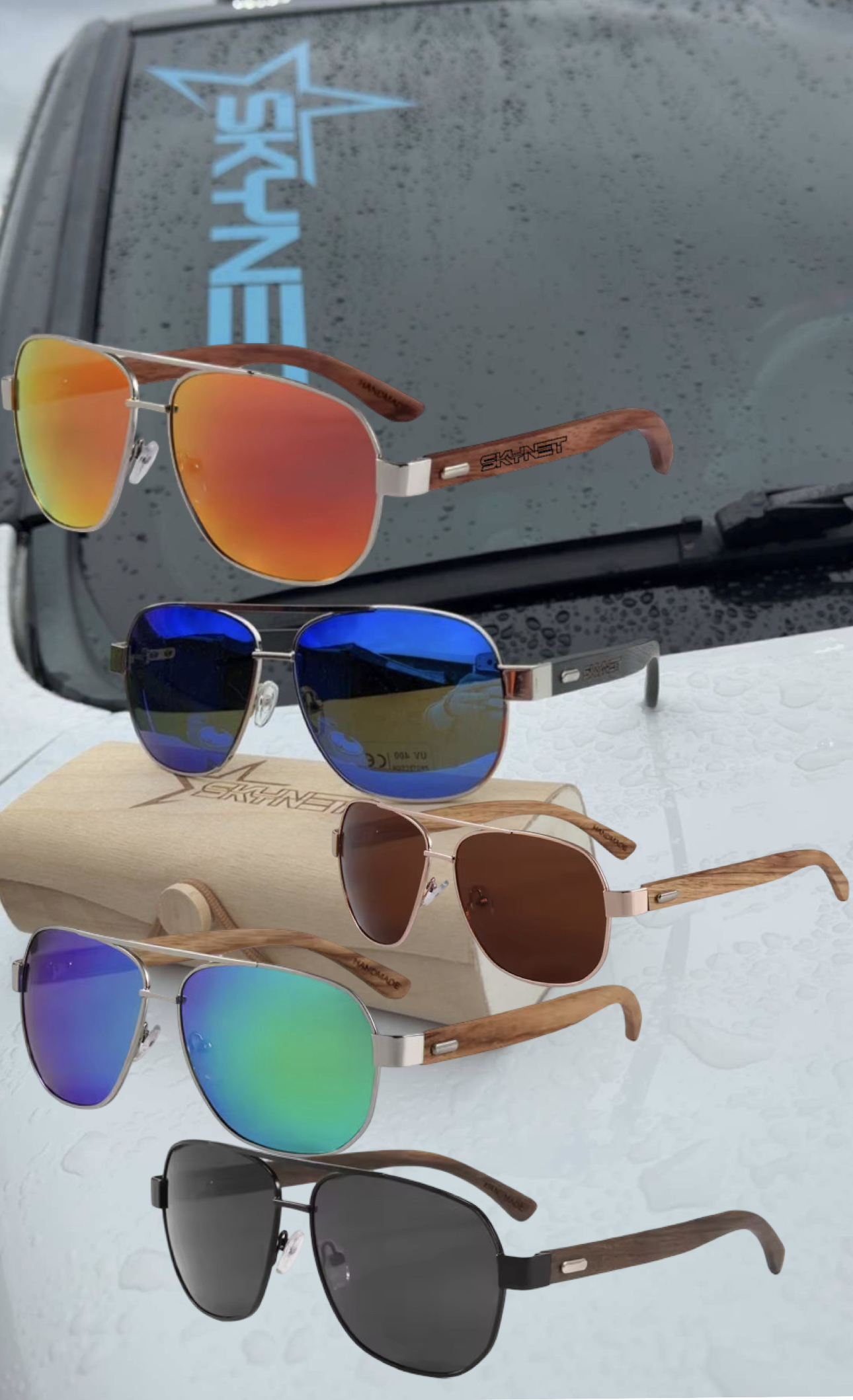 Wood Frame Aviators