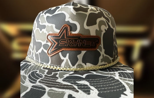 Khaki Duck Camo Rope Hat