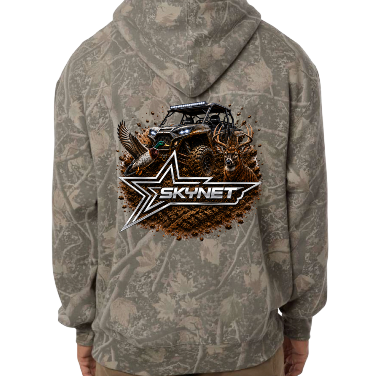 BACKWOODS Camo Hoodie - “Outdoors”