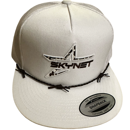 White Cow print barbed wire