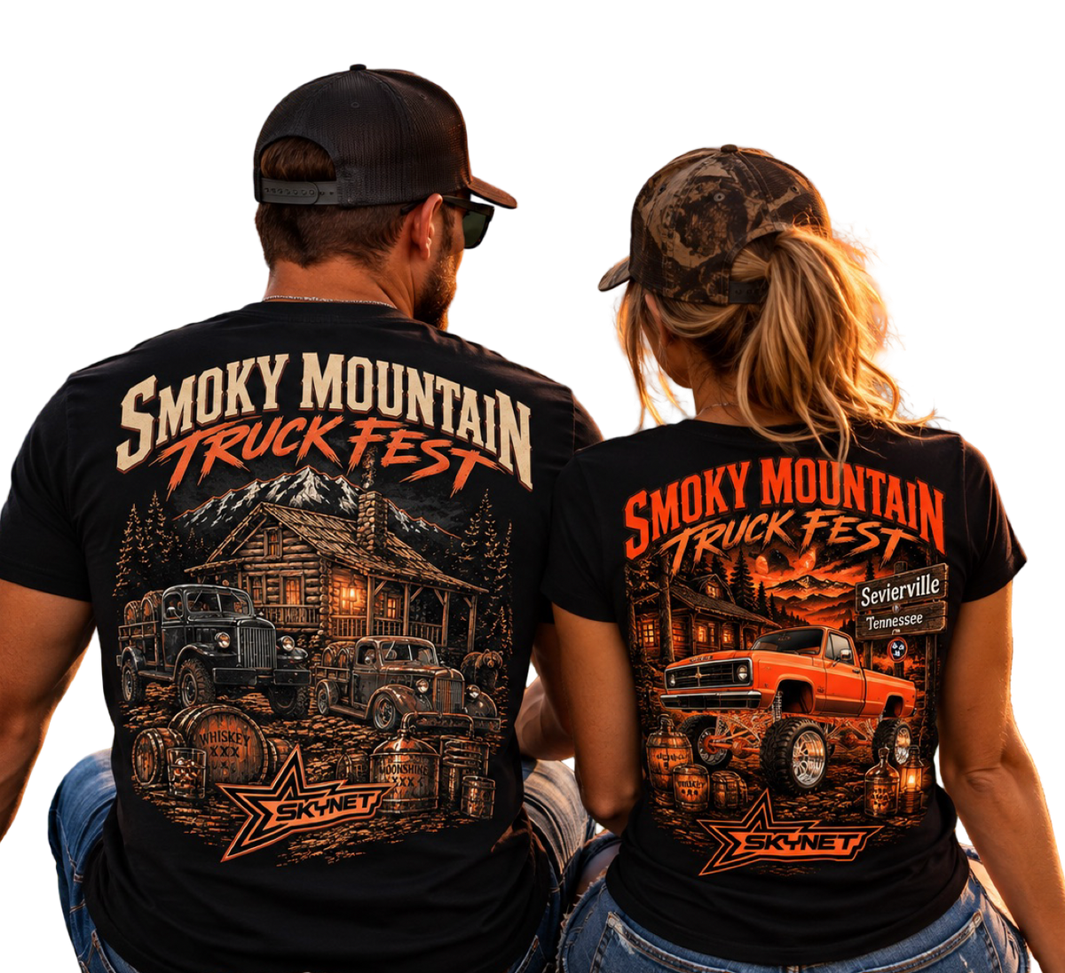 Smoky Mountain Show Shirt - booth truck