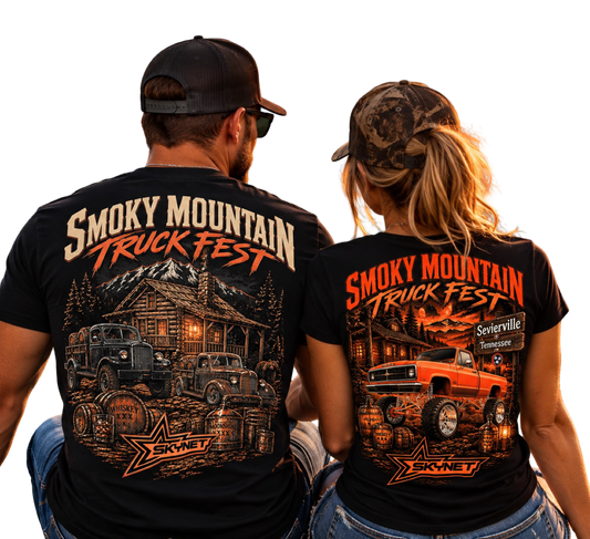 Smoky Mountain Show Shirt - booth truck