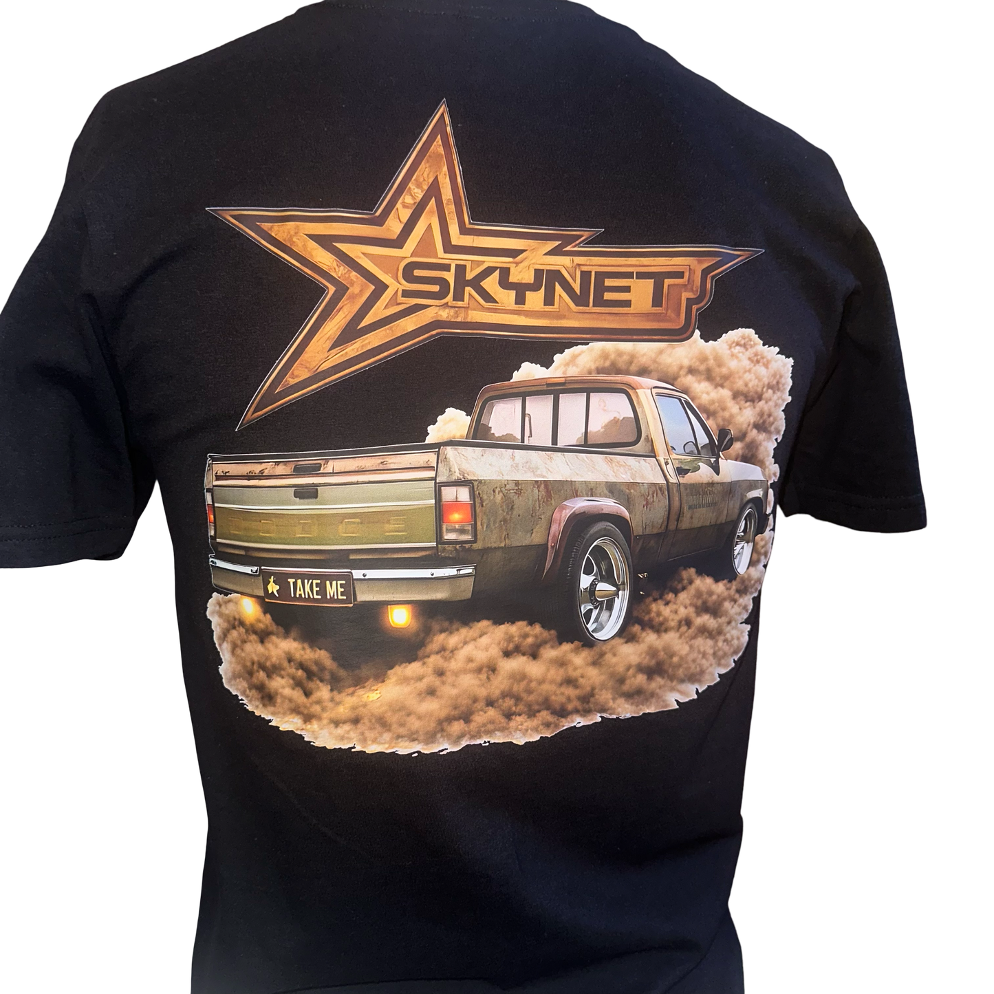 Farley - burnout/Wood logo