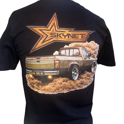 Farley - burnout/Wood logo