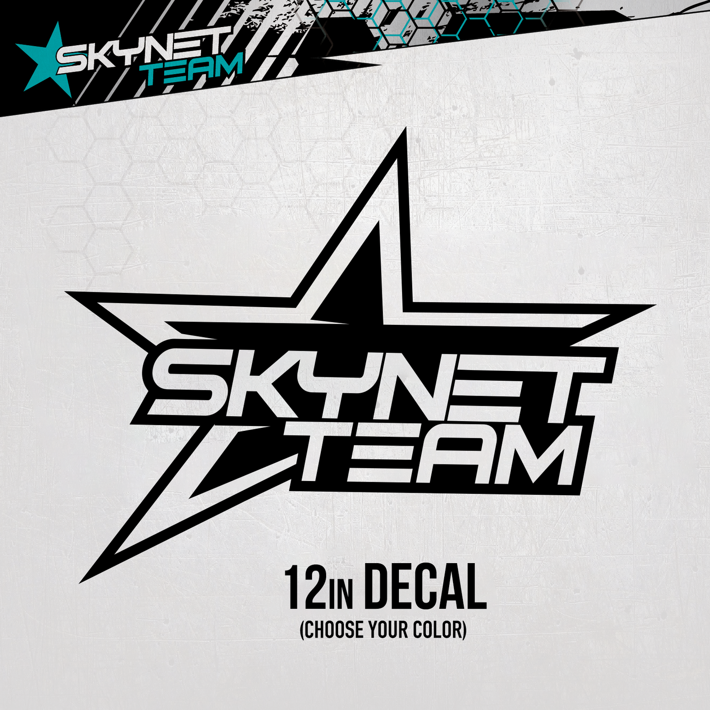 12 Inch New Edge Outline Chrome/Reflective