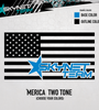 Merica Decal Two Tone